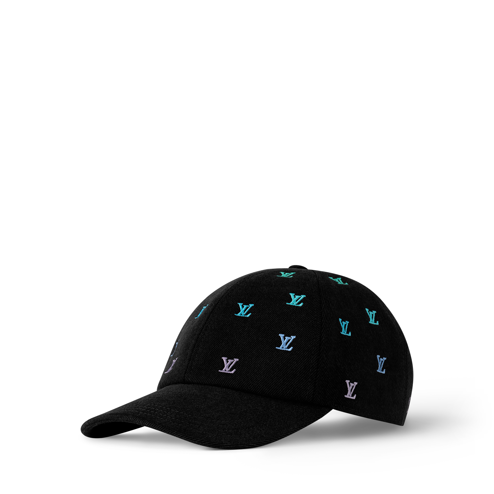 LV Blason Shading Denim Cap S00 - Men - Accessories | LOUIS VUITTON ®
